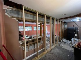 Demolition wall