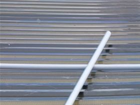 Running cables on roof